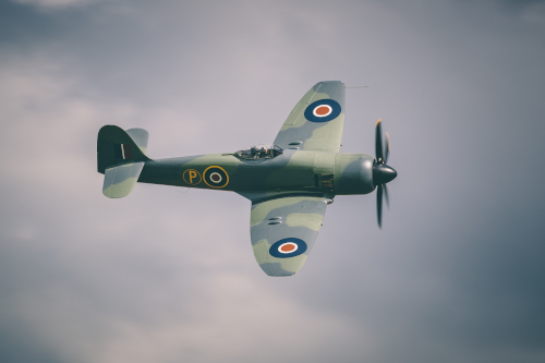 Paul Jespers’ photo of a Spitfire"